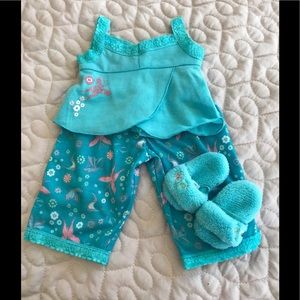 American girl doll blue butterfly 🦋 pajamas